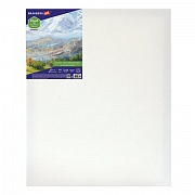 (СКОРО ПРИДЕТ) Холст на подрамнике BRAUBERG ART CLASSIC, 50х60см, 420г/м, 45% хлопок 55% лен, средне, 191659