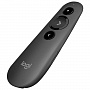 Презентер (пульт ДУ) LOGITECH R500, радиус действия 20 м, чёрный, 910-005386